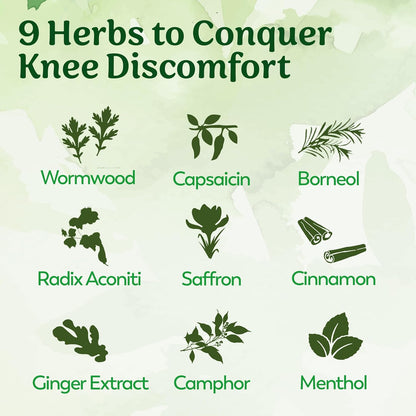 GreenSoothe™ - Natural Knee Pain Relief Patches 🌿🦵(BUY 1 GET 1 FREE)