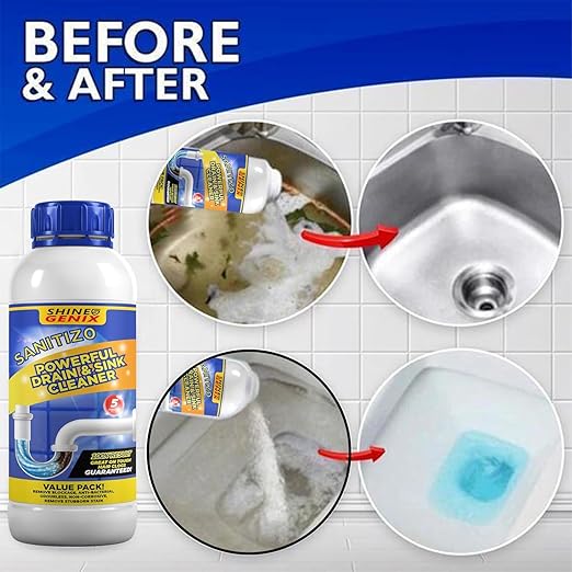 (BUY 1 GET 3 FREE) ShineGenix® - Powerful Magic Sink & Drain Cleaner