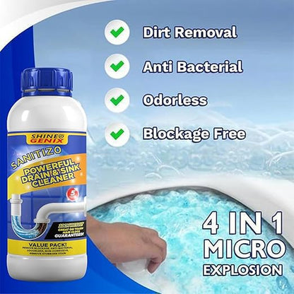 (BUY 1 GET 3 FREE) ShineGenix® - Powerful Magic Sink & Drain Cleaner