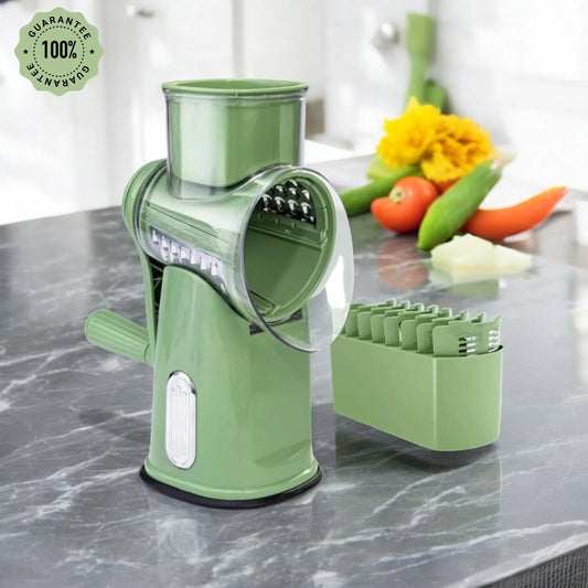 4 in 1 Rotary Drum Vegetable Grater & Slicer