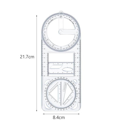 GeoMaster® - Premium Multifunctional Geometry Ruler