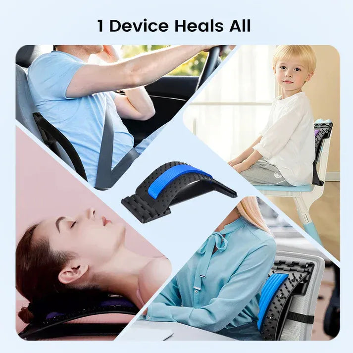 Postura® - Magnetic Therapy Acupuncture Massage Lumbar Stretcher
