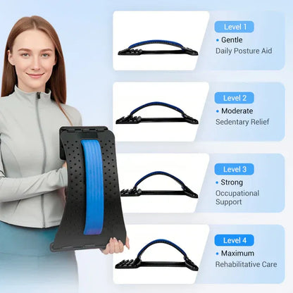 Postura® - Magnetic Therapy Acupuncture Massage Lumbar Stretcher