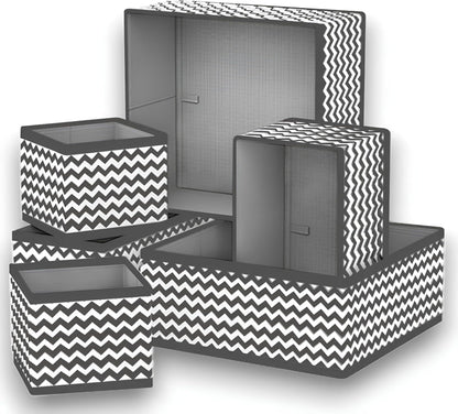 Wardrobee® Clothes Organizer - Shirt & Clothing Stackers (Pack of 6)