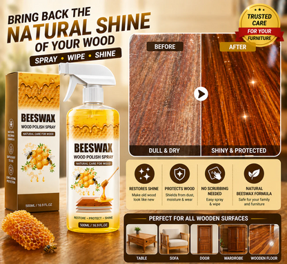 (BUY 1 GET 1 FREE) PolishPro® - Magic Beeswax Wood Polish Spray
