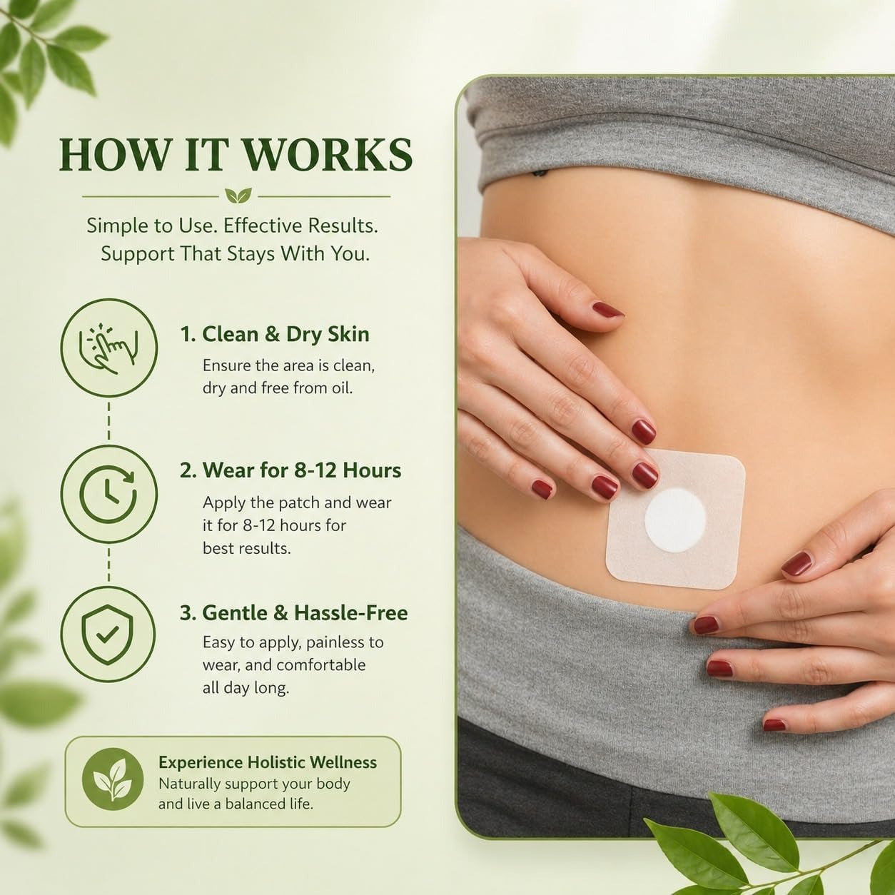 (BUY 1 GET 1 FREE) SugarEase® – Ayurvedic Herbs Sugar Patch (Pack of 10)