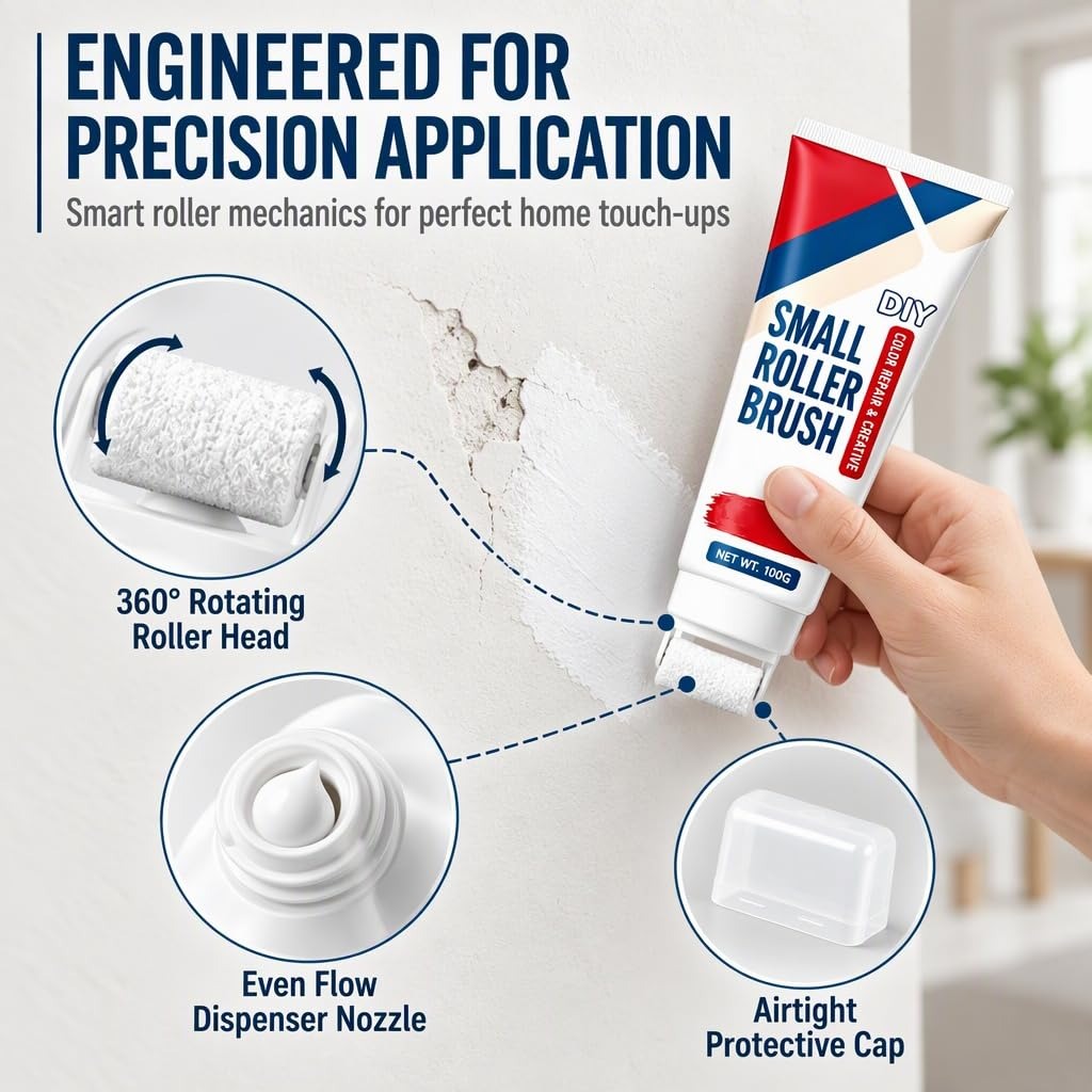 (BUY 1 GET FREE) WallRevive® - Quick Wall Paint Repair Roller