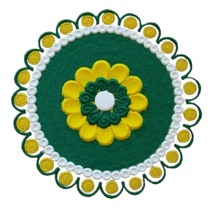 Rangoluxe® Magic Rangoli Kit – Instantly Create Stunning, Mess-Free Rangolis (Special Diwali Offer)