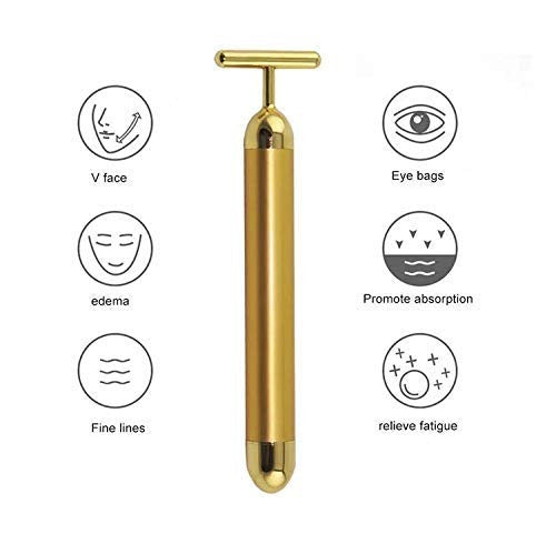 Opalune® - 24K Gold Energy Beauty Bar Electric Facial Massage Roller