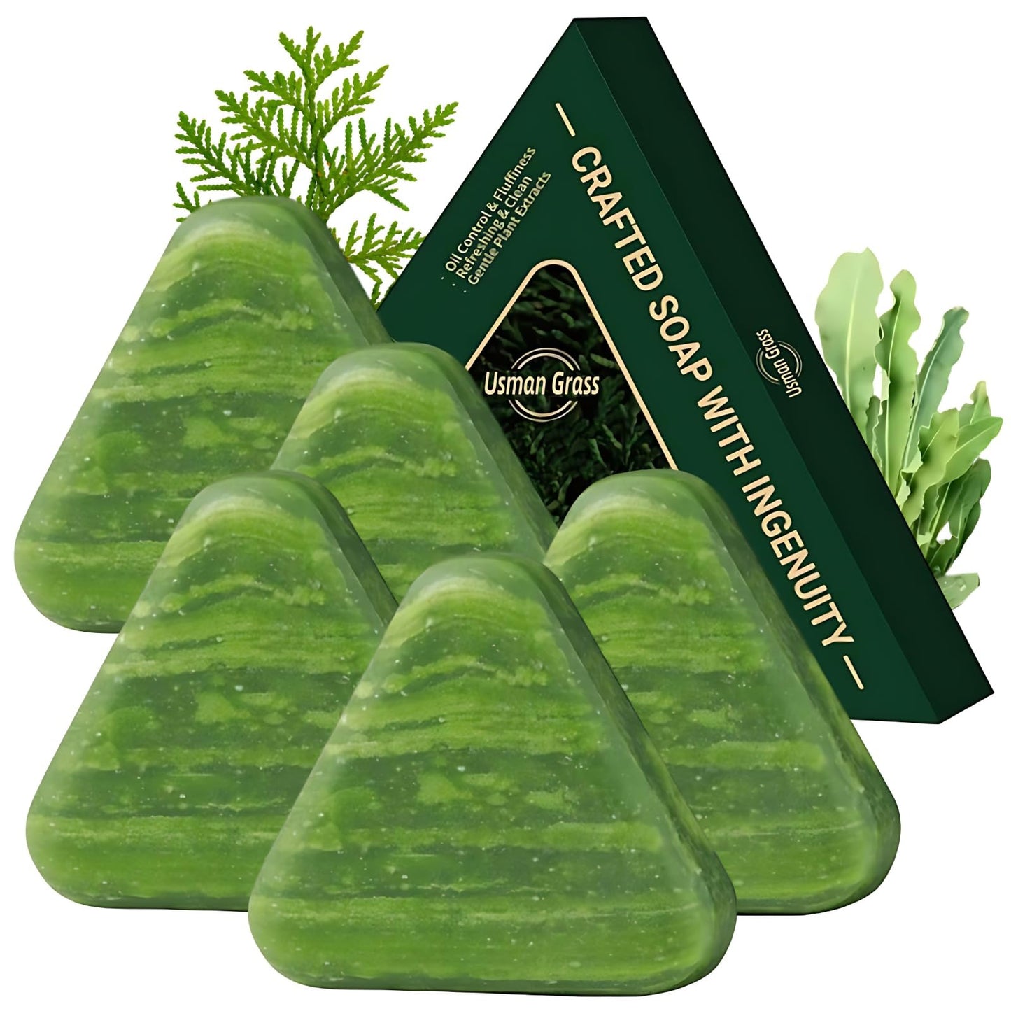 (BUY 2 GET 2 FREE) TriCore® -Natural Shampoo Bar For Strengthening Hair