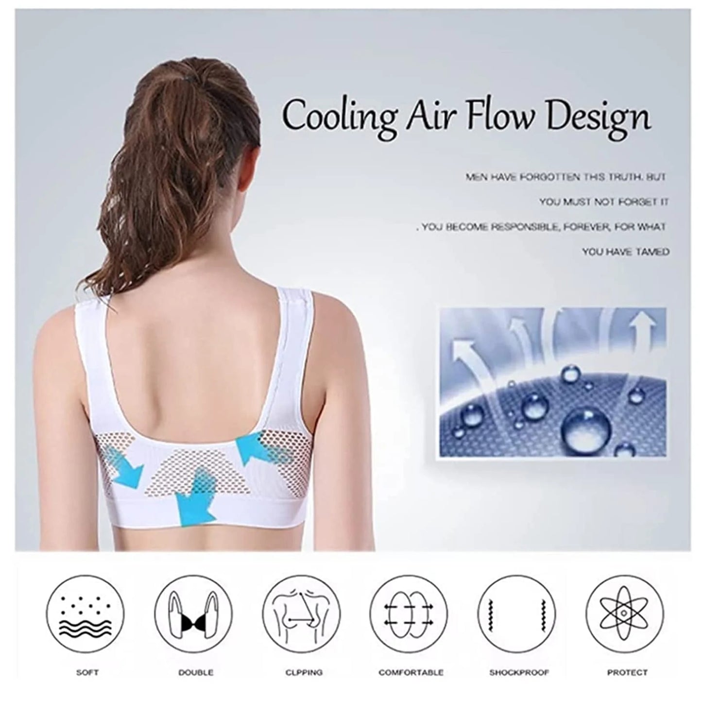 ComfortCurve Women's Cotton Solid Non Padded Air Bra (Pack of 3)