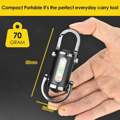 FlashPro® - Multi-Functional Aluminum Alloy Mini Flashlight