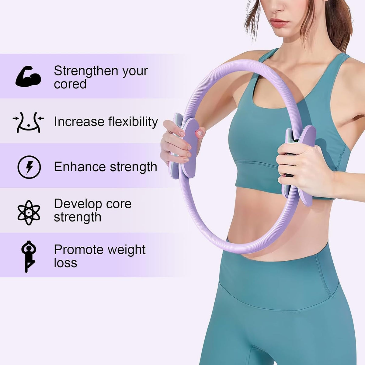 FormaLoop® – Yoga Pilates Resistance Ring For Versatile Home Workouts