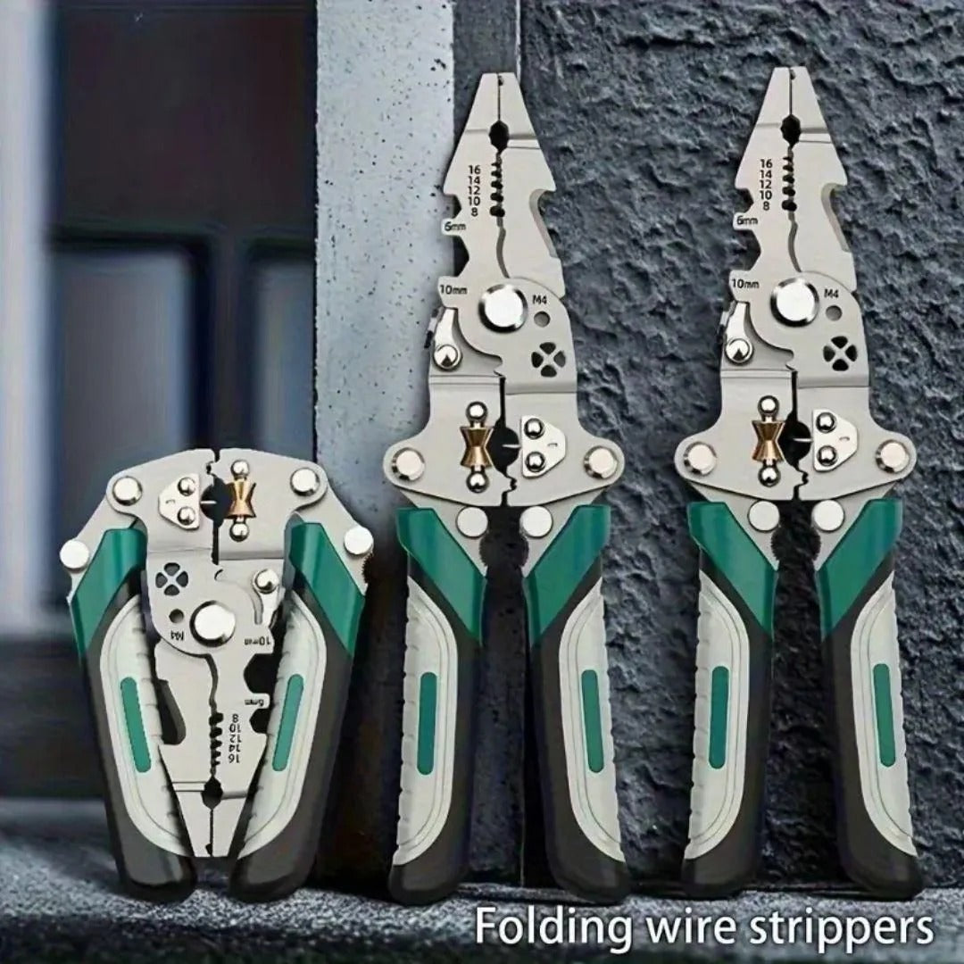 VoltPro® - Foldable Multifunctional Folding Wire Stripper