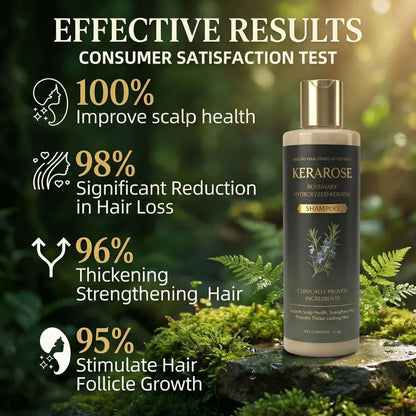 (BUY 1 GET 1 FREE) Kerarose® - Magic Rosemary Hair Growth Shampoo