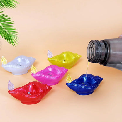 Saanidhya® - Premium Shankh Water Sensor LED Diya