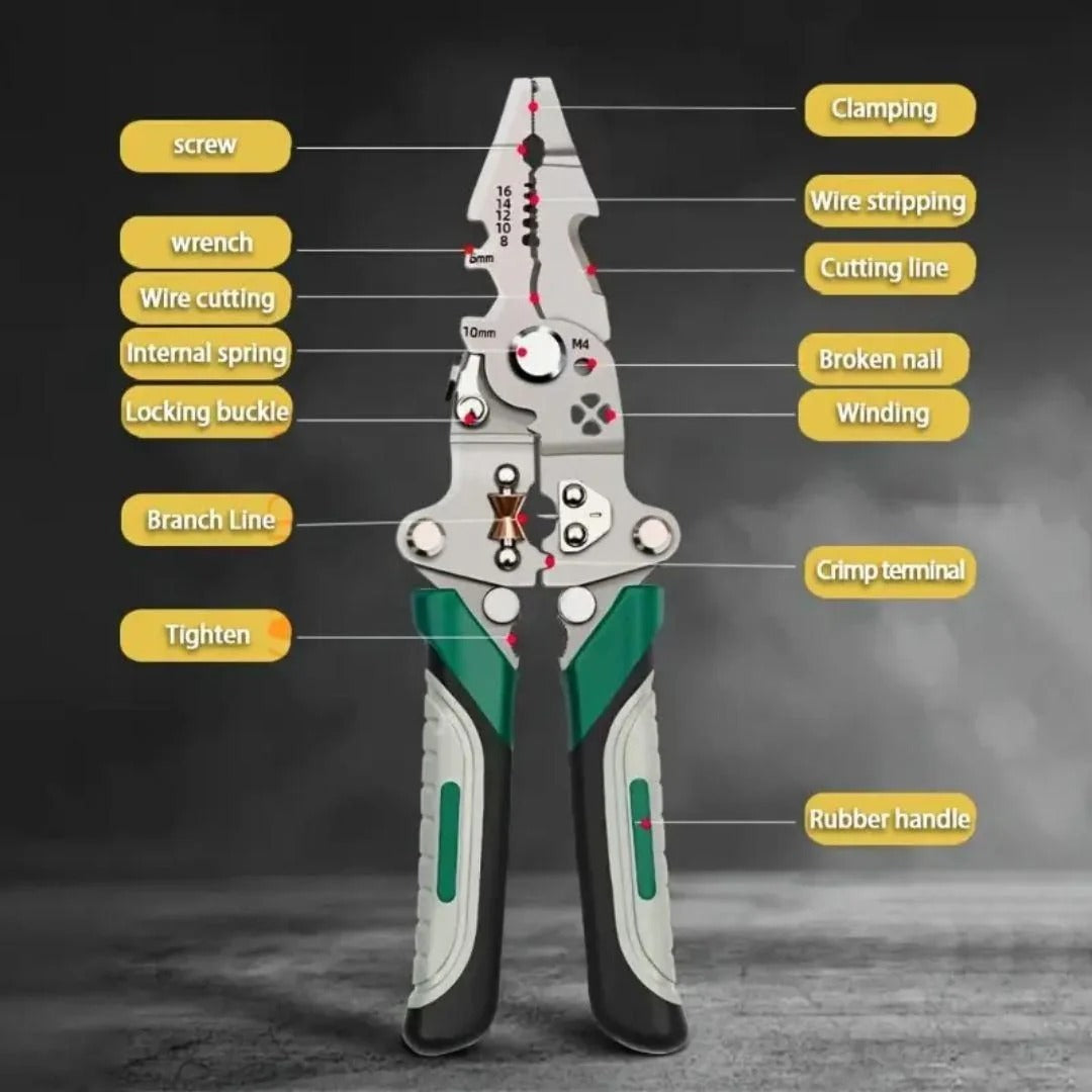 VoltPro® - Foldable Multifunctional Folding Wire Stripper