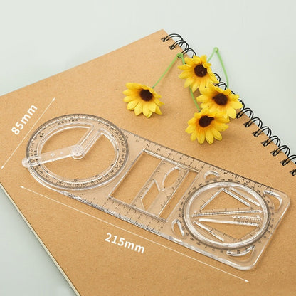 GeoMaster® - Premium Multifunctional Geometry Ruler
