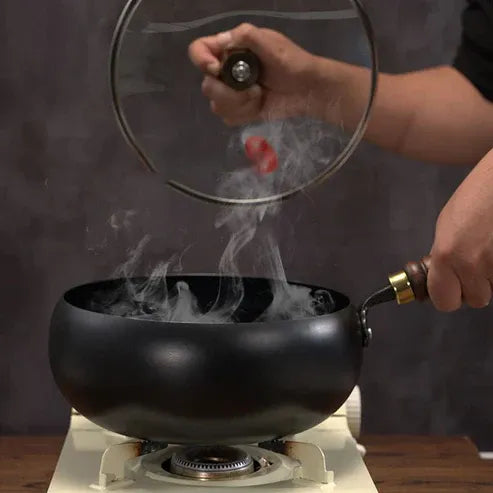Castelle® - Premium Artisan Unenameled Cast Iron Casserole