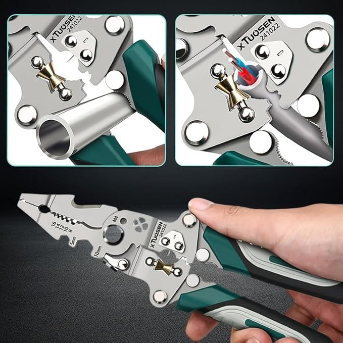 VoltPro® - Foldable Multifunctional Folding Wire Stripper