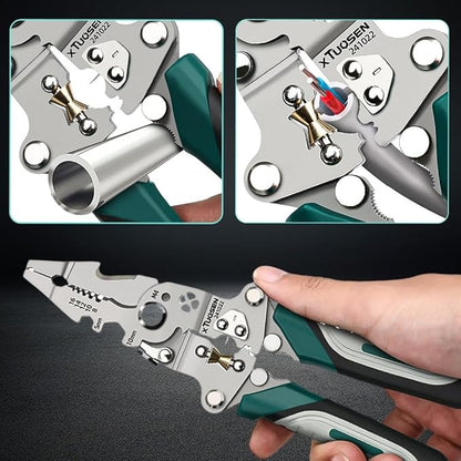 VoltPro® - Foldable Multifunctional Folding Wire Stripper