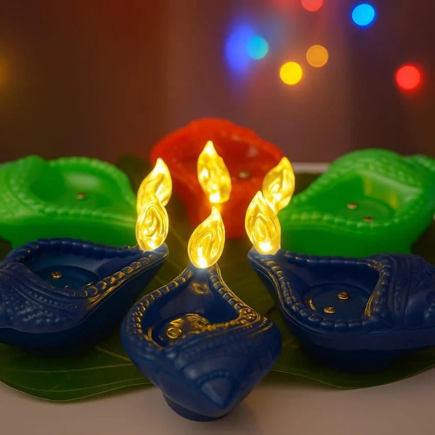 Saanidhya® - Premium Shankh Water Sensor LED Diya