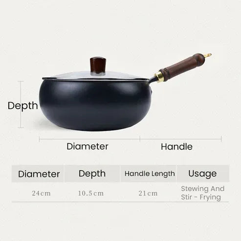 Castelle® - Premium Artisan Unenameled Cast Iron Casserole