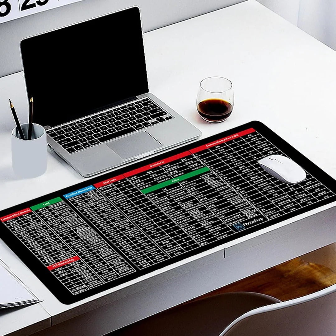 (BUY 1 GET 1 FREE) KeyPilot® Anti-slip Keyboard Pad with Shortcut Key Patterns