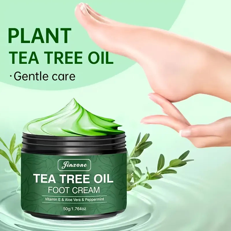 (BUY 1 GET 1 FREE) TeaTree® Oil Foot Cream - Deep Moisturizing & Soothing Foot Care
