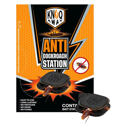 RoachTrap Pro® - 100% Plant-Based Japanese Roach Bait Stations (Pack of 12)