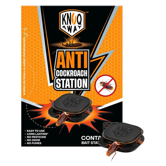 RoachTrap Pro® - 100% Plant-Based Japanese Roach Bait Stations (Pack of 12)