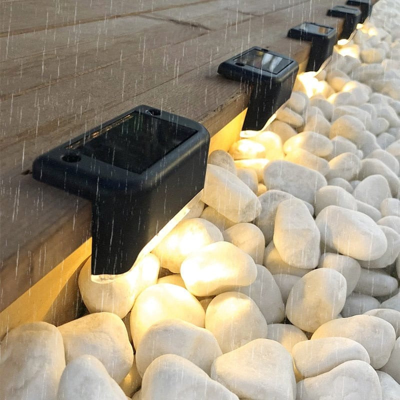 Lumora® - Solar Powered Waterproof Deck Lights for Outdoors