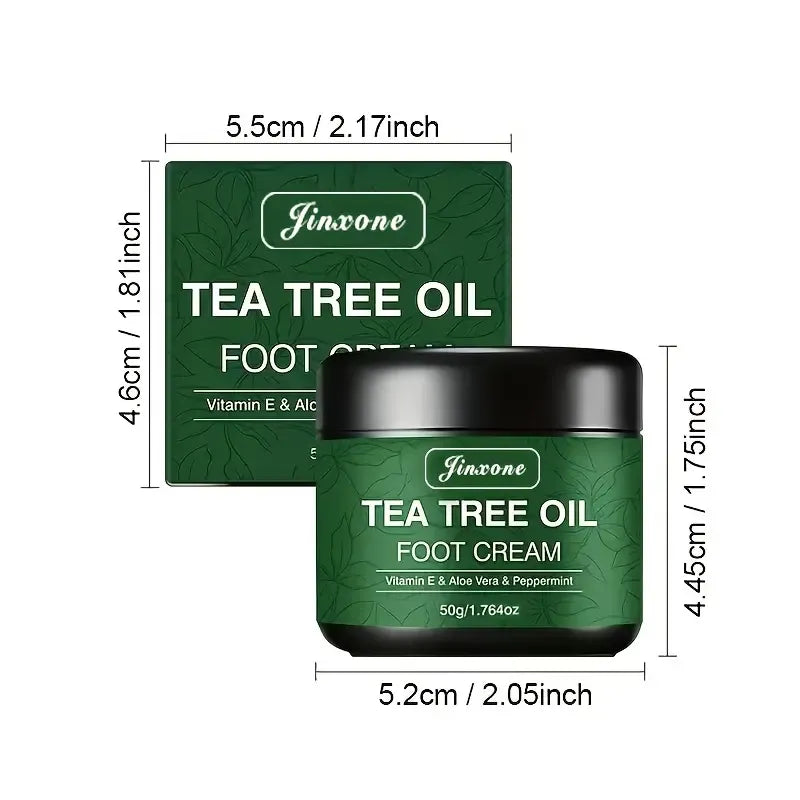 (BUY 1 GET 1 FREE) TeaTree® Oil Foot Cream - Deep Moisturizing & Soothing Foot Care