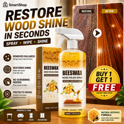 (BUY 1 GET 1 FREE) PolishPro® - Magic Beeswax Wood Polish Spray