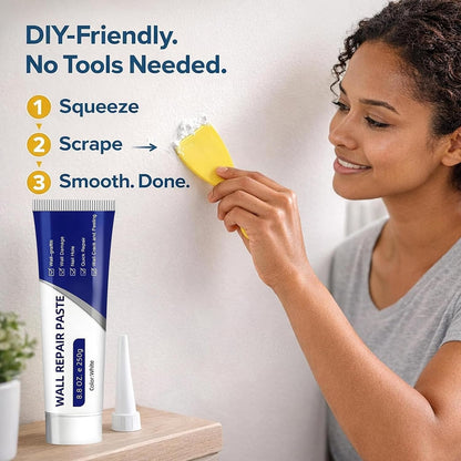 (BUY 1 GET 1 FREE) WallRestore® - All-in-One Wall Repair Paste