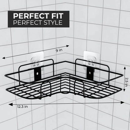 (BUY 1 GET 1 FREE) CornerPro® - Premium No-Drill Bathroom Corner Shelves