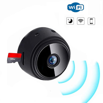 SnapVue® - WiFi Cameras with Magnetic Back Cover, Covert Baby Nanny Cam with Phone App,Tiny Smart Camera for Indoor Outdoor