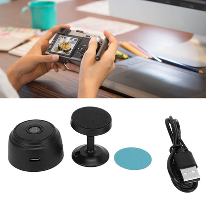 SnapVue® - WiFi Cameras with Magnetic Back Cover, Covert Baby Nanny Cam with Phone App,Tiny Smart Camera for Indoor Outdoor